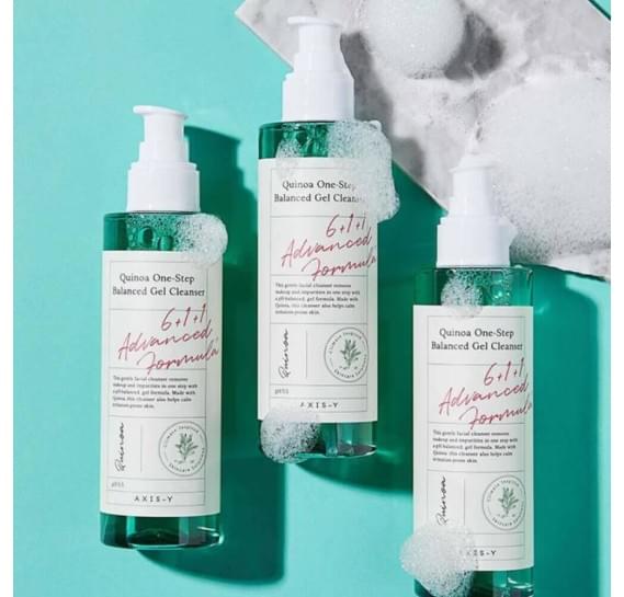 Универсальный очищающий гель с киноа AXIS-Y Quinoa One Step Balanced Gel Cleanser 180 мл