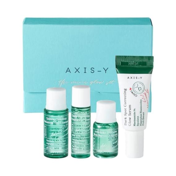 Набор миниатюр для сияния кожи AXIS-Y The Mini Glow Set 8 мл + 5 мл + 5 мл + 5 мл