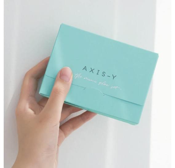 Набор миниатюр для сияния кожи AXIS-Y The Mini Glow Set 8 мл + 5 мл + 5 мл + 5 мл