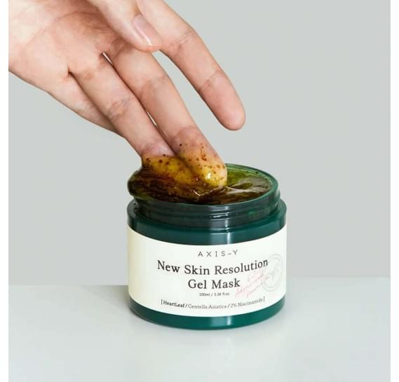 Заспокійлива гелева маска з хауттюйнією AXIS-Y New Skin Resolution Gel Mask 100 мл