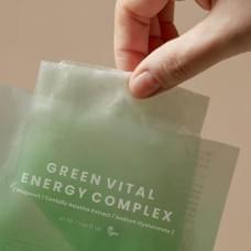 Заспокійлива тканинна маска з полином AXIS-Y Green Vital Energy Complex Mask