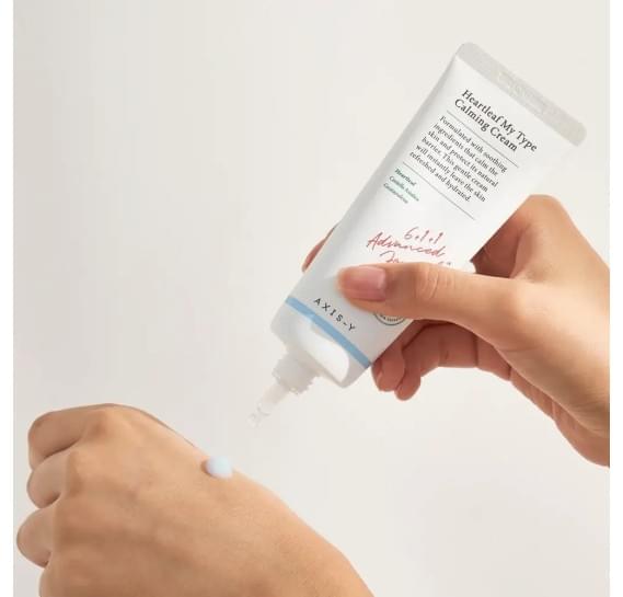 Успокаивающий крем-гель с хауттюйнией AXIS-Y Heartleaf My-Type Calming Cream 60 мл