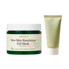 Успокаивающая гелевая маска с хауттюйнией AXIS-Y New Skin Resolution Gel Mask MINI