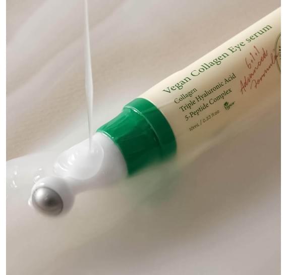 Пептидная сыворотка для век с массажным аппликатором AXIS-Y Vegan Collagen Eye Serum 10 мл