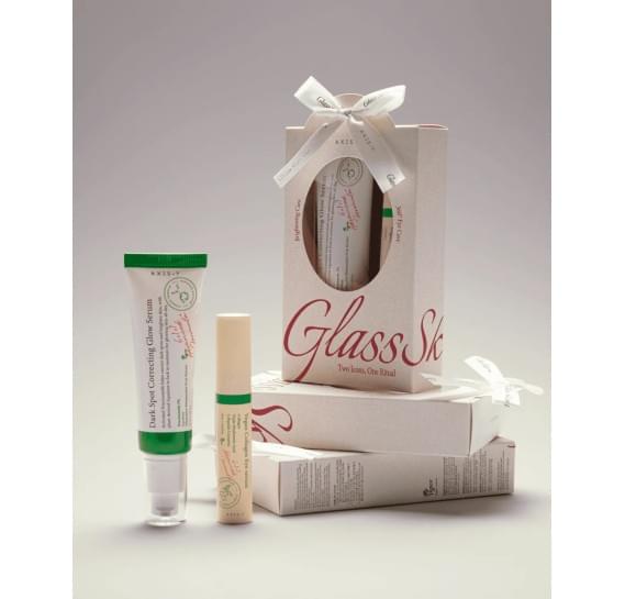Набор сывороток для сияния и увлажнения кожи лица AXIS-Y EOY Glass Skin Duo 50 мл + 10 мл