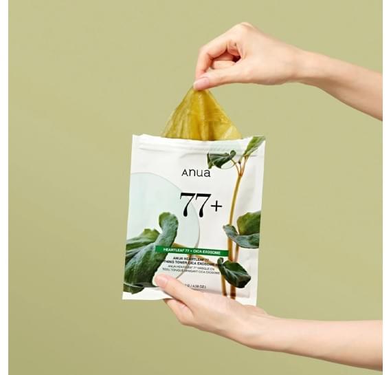 Успокаивающая тканевая маска на основе хауттюйнии Anua Heartleaf 77% Soothing Sheet Mask 25 г