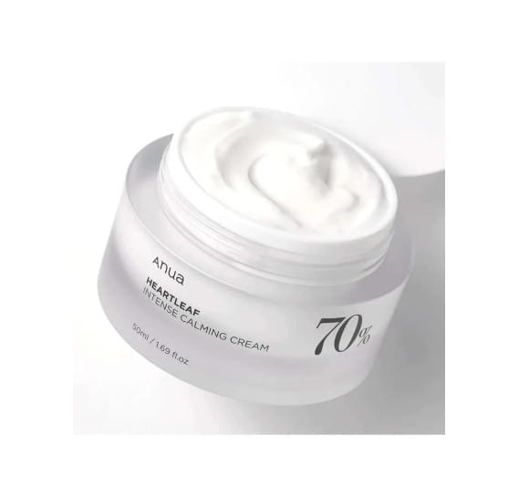 Интенсивный барьерный крем на основе хауттюйнии Anua Heartleaf 70% Intense Calming Cream 50 мл