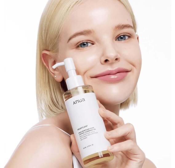 Гидрофильное масло для глубокого очищения пор Anua Heartleaf Pore Control Cleansing Oil 200 мл