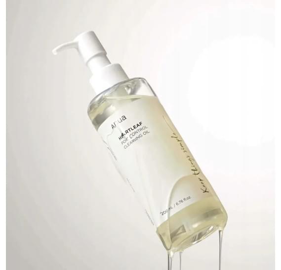 Гидрофильное масло для глубокого очищения пор Anua Heartleaf Pore Control Cleansing Oil 200 мл