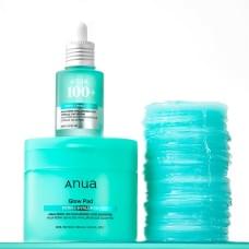 Увлажняющие пэды с ПДРН и гиалуроновой кислотой Anua PDRN 100 Hyaluronic Acid Glow Pad