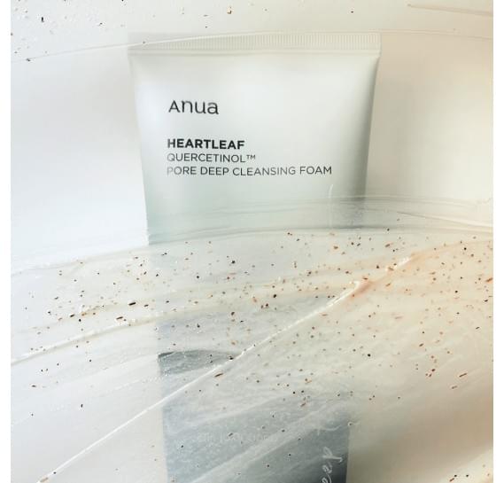 Пенка-скраб с кверцетинолом для очищения пор Anua Heartleaf Quercetinol Pore Deep Cleansing Foam 150 мл