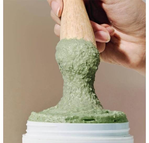 Очищающее средство с зелёным чаем и центеллой Arencia Fresh Green Rice Mochi Cleanser 120 г