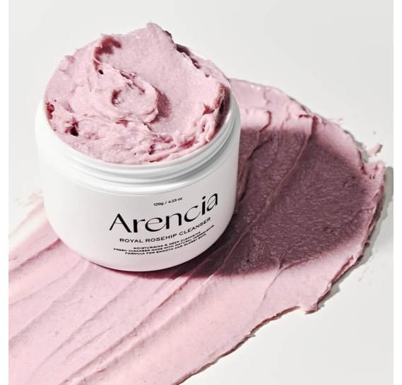 Очищающее средство с экстрактами шиповника и ромашки Arencia Fresh Rosehip Rice Mochi Cleanser 120 г