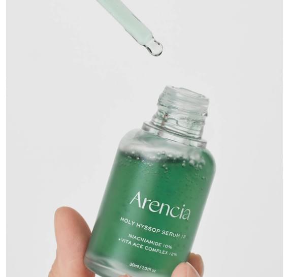 Осветляющая сыворотка с экстрактом иссопа и 10% ниацинамида Arencia Holy Hyssop Serum 12 30 мл