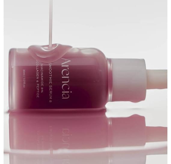 Увлажняющая сыворотка с 8% ниацинамида Arencia Fresh Red Smoothie Serum 8 30 мл