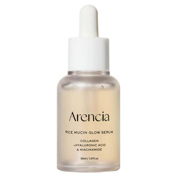 Сыворотка с коллагеном и экстрактом риса для сияния кожи Arencia Rice Mucin Glow Serum 30 мл