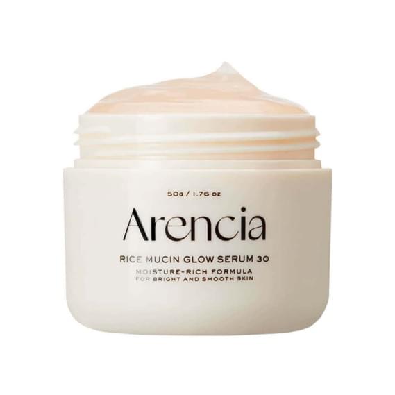 Интенсивная сыворотка с коллагеном и рисом для сияния кожи Arencia Rice Mucin Glow Serum 30 50 мл