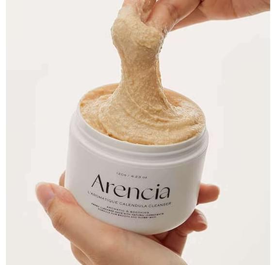 Очищающее средство с календулой для чувствительной кожи Arencia Calendula Rice Mochi Cleanser 120 г