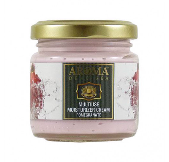 Крем для тіла зволожувальний універсальний (Гранат) Aroma Dead Sea Multiuse Moisturizer Cream Pomegranate 100 мл