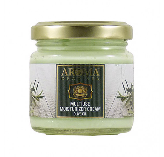Крем для тела увлажняющий универсальный на основе оливкового масла Aroma Dead Sea Multiuse Moisturizer Cream Olive Oil 100 мл