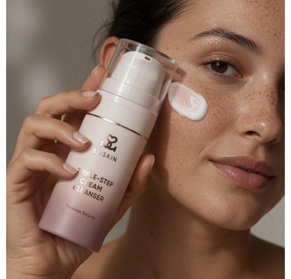 Зволожувальний крем-клінзер потрійної дії BLISKIN Triple-Step Cream Cleanser 100 мл