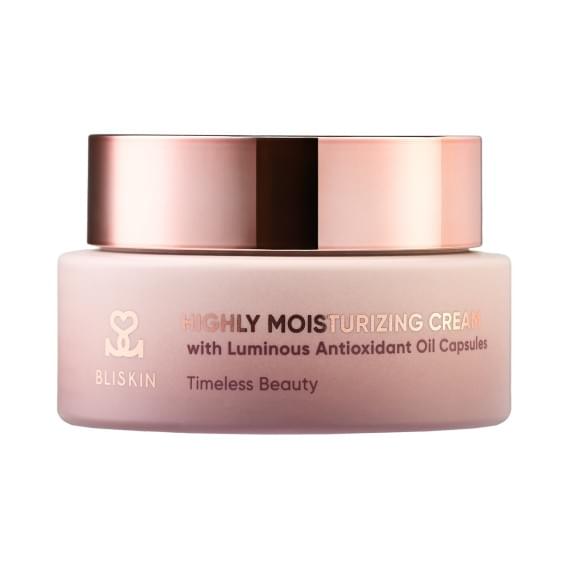 Интенсивно увлажняющий крем с сияющими антиоксидантными капсулами BLISKIN Highly Moisturizing Cream with Luminous Antioxidant Oil Capsules
