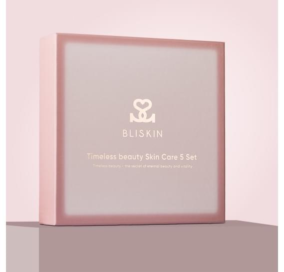 Подарочный набор для ухода за кожей лица BLISKIN Timeless Beauty Skin Care 5 Set 100 мл + 90 мл + 50 мл + 50 мл + 30 мл
