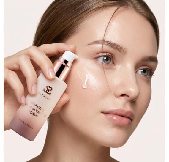 Двухфазный тонер-бустер с антиоксидантными капсулами BLISKIN Biphasic Oil Drop Boosting Toner 90 мл
