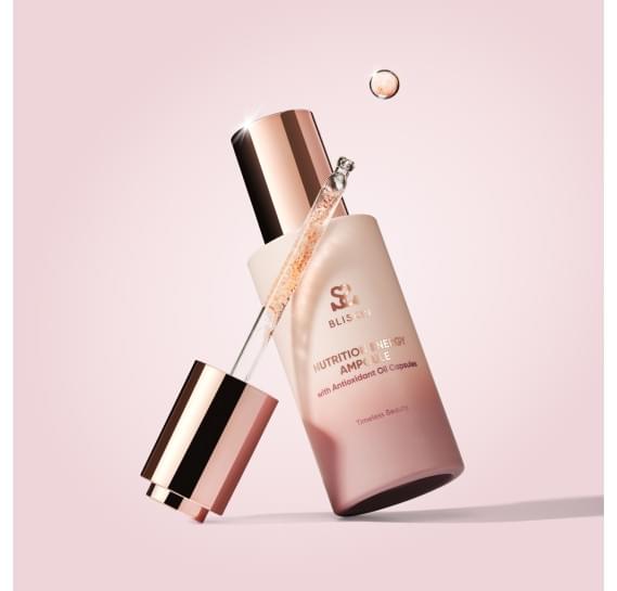 Питательная ампула с антиоксидантными масляными капсулами BLISKIN Nutrition Energy Ampoule with Antioxidant Oil Capsules 50 мл