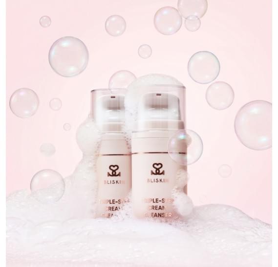 Зволожувальний крем-клінзер потрійної дії BLISKIN Triple-Step Cream Cleanser 100 мл