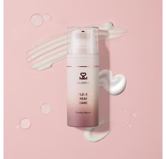 Зволожувальний крем-клінзер потрійної дії BLISKIN Triple-Step Cream Cleanser 100 мл