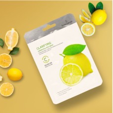 Очищающая тканевая маска для лица c экстрактом лимона BeauuGreen Clarifying Lemon Essence Mask