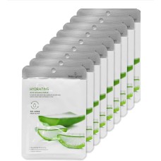 Увлажняющая тканевая маска для лица c экстрактом алое BeauuGreen Hydrating Aloe Essence Mask