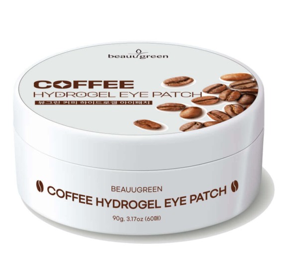 Тонизирующие гидрогелевые патчи с кофеином Beauugreen Coffee Hydrogel Eye Patch BeauuGreen 60 шт