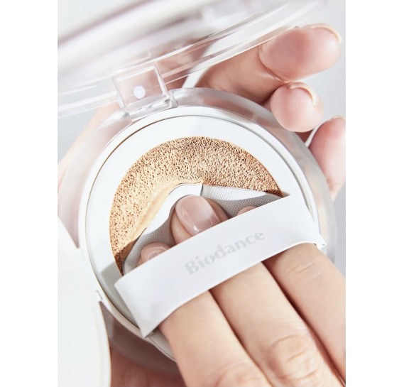 Тональний кушон з натуральним фінішем Biodance Radiant Pure Essence Cushion – 21N 14 г