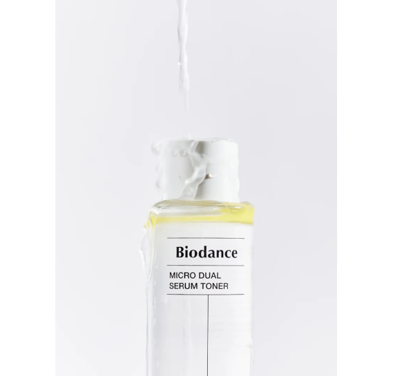 Двухфазный питательный тонер с маслами и гиалуроновой кислотой Biodance Micro Dual Serum Toner 150 мл