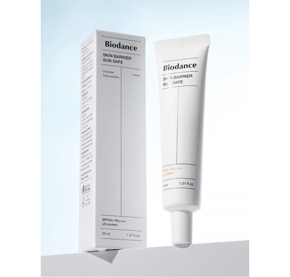 Бар’єрний сонцезахисний крем з церамідами Biodance  Skin Barrier Sun Safe SPF50 + PA++++ 30 мл