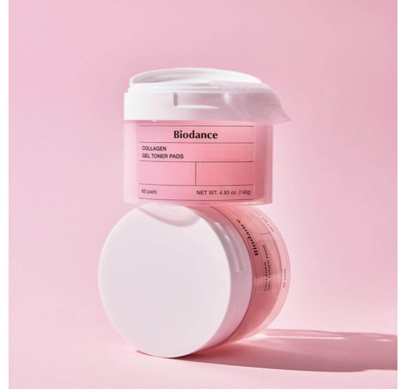 Гелевые тонер-пэды с коллагеном Biodance Collagen Gel Toner Pads 60 шт