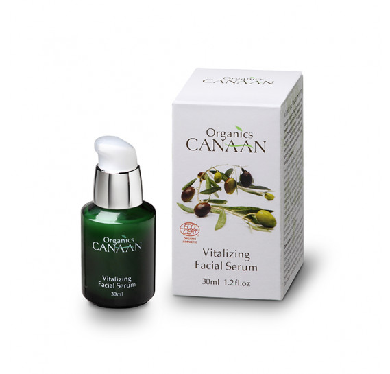 Вітамінізована відновлювальна сироватка для обличчя Canaan Organics Vitalizing Facial Serum 30 мл