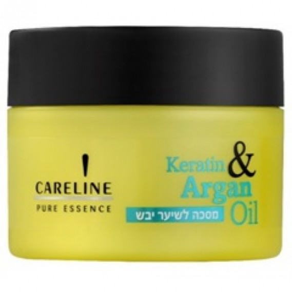 Відновлювальна маска Careline для сухого волосся Кератин та Арганова олія 300 мл