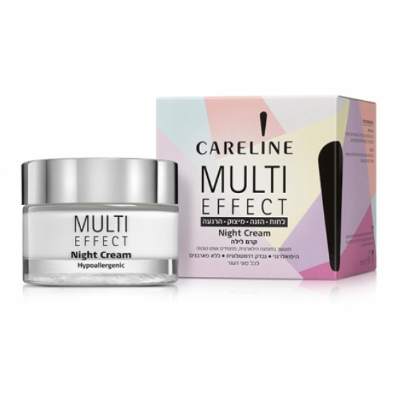 Ночной крем для лица и шеи Careline "Multi Effect" 50 мл
