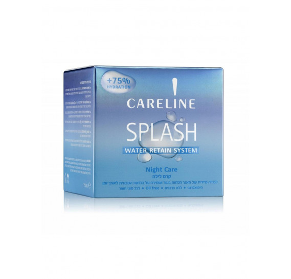 Нічний крем для обличчя Careline Splash Night Care 50 мл