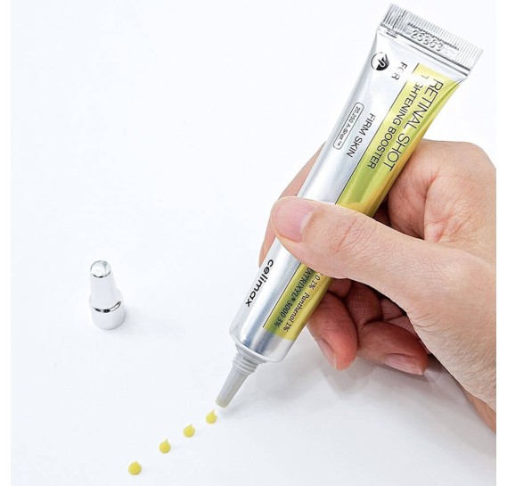 Обновляющий бустер-крем с ретиналем Celimax The Vita-A Retinal Shot Tightening Booster 15 мл