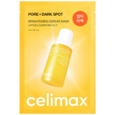 Маска для вирівнювання тону та рельєфу шкіри Celimax Pore+Dark Spot Brightening Serum Mask