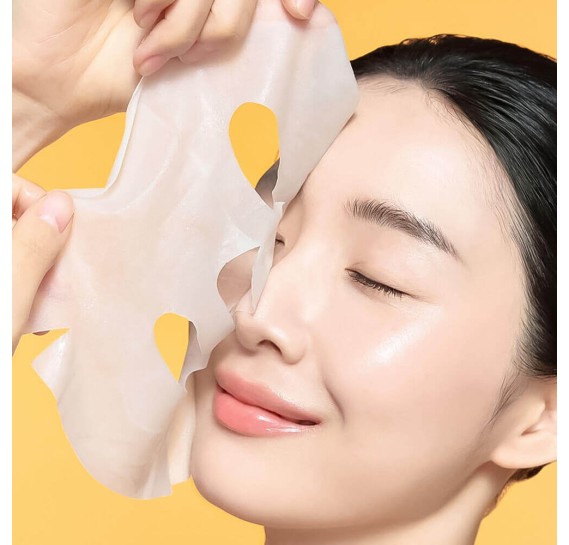 Маска для вирівнювання тону та рельєфу шкіри Celimax Pore+Dark Spot Brightening Serum Mask 27 г