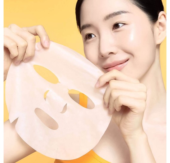 Маска для вирівнювання тону та рельєфу шкіри Celimax Pore+Dark Spot Brightening Serum Mask 27 г