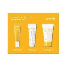 Набор миниатюр для выравнивания тона Celimax Pore+Dark Spot Brightening Kit