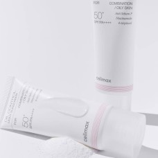 Лёгкий солнцезащитный крем для жирной кожи Celimax Oil Control Light Sunscreen SPF50+ PA++++