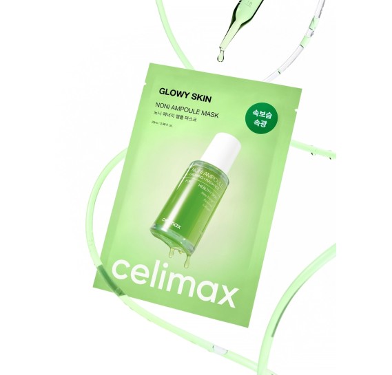 Зволожувальна маска з екстрактом нони Celimax Glowy Skin Noni Ampoule Mask 27 г