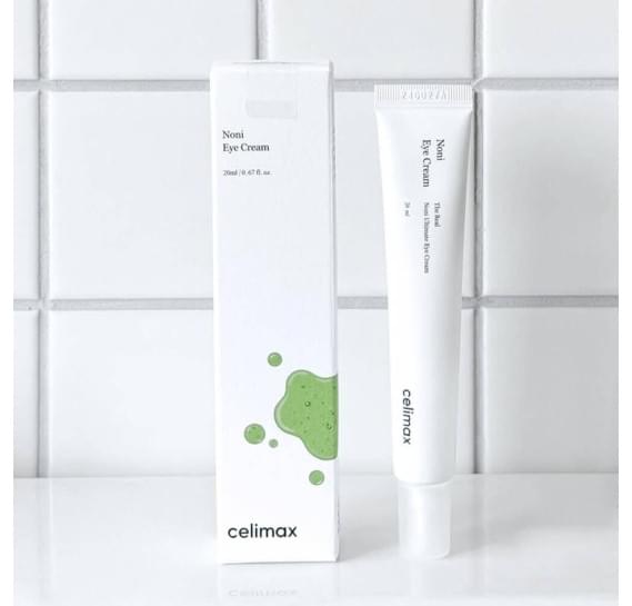 Восстанавливающий крем вокруг глаз с нони и пептидами Celimax The Real Noni Ultimate Eye Cream 20 мл